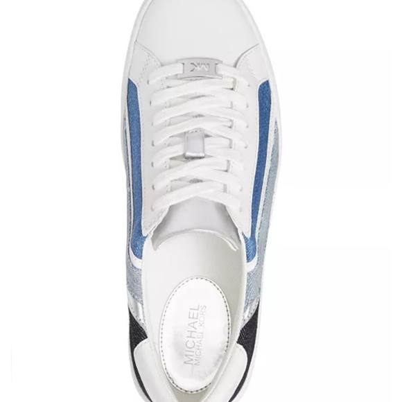 Michael Kors NWT Slade Denim Sneakers - Picture 4 of 6